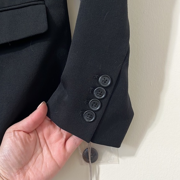 A New Day Black One Button Essential Blazer Jacket Size 8 NEW - Picture 5 of 10
